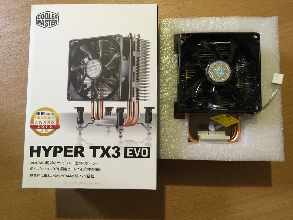 Stor vrangforestilling ukendt affald CPUクーラー Cooler Master Hyper TX3 EVO（RR-TX3E-28PK-J1）取り付けレビューとLEDファンへの交換方法。  | ツカツカCAMP